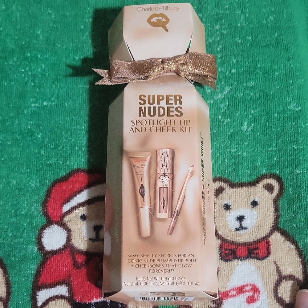 Charlotte Tilbury~Holiday Super Nudes Spotlight Lip & Cheek